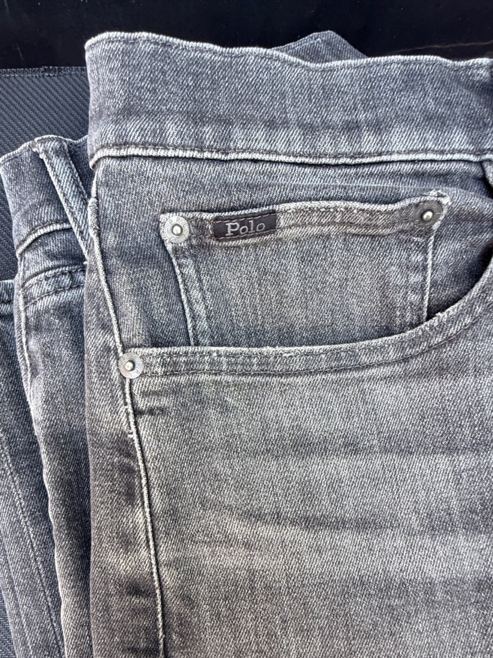 Polo Ralph Lauren Sullivan Slim Gray Stretch Jeans 31x30